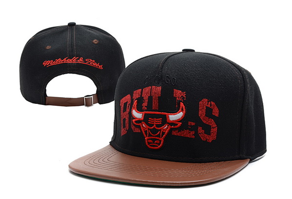 NBA Chicago Bulls M&N Strapback Hat id34